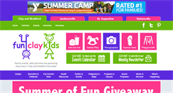 Desktop Screenshot of fun4claykids.com